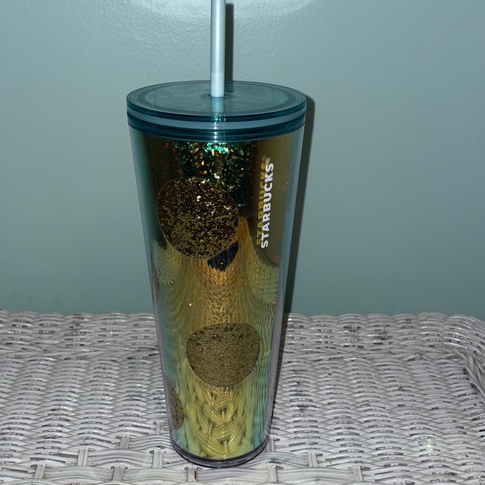 Limited edition Starbucks cup with straw